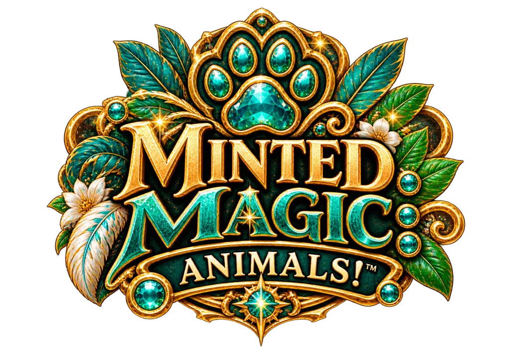 Minted Magic Animals badge