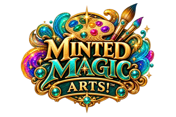 Minted Magic Arts badge