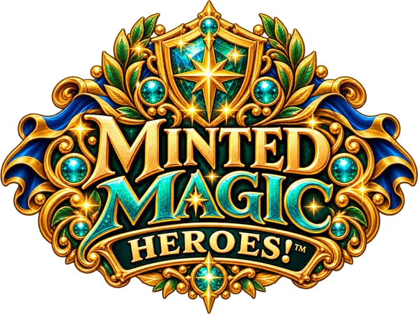 Minted Magic Heroes badge