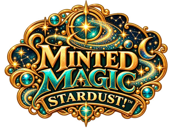 Minted Magic Stardust badge