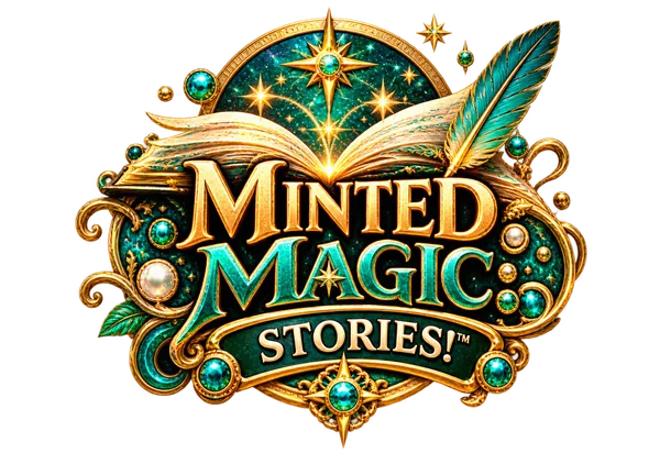 Minted Magic Stories badge